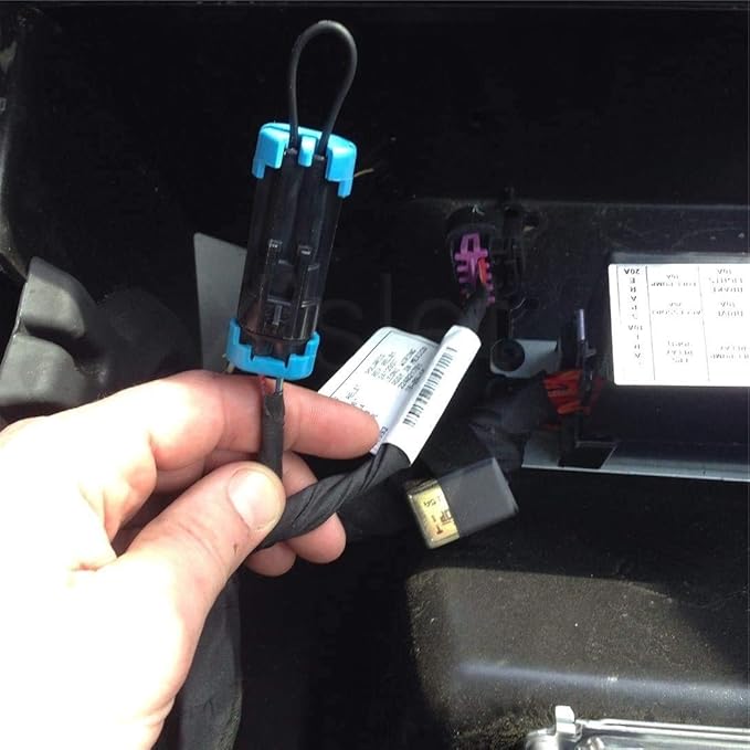 Seat Belt Bypass FOR 2010 and UP CAN-AM Commander, Defender, Maverick 800 Max X MR ds Turbo rs Xmr Sport RC Trail xc X3 Harness Override Switch Connector Plug Clip Accessories Over Ride Can Am By-Pass