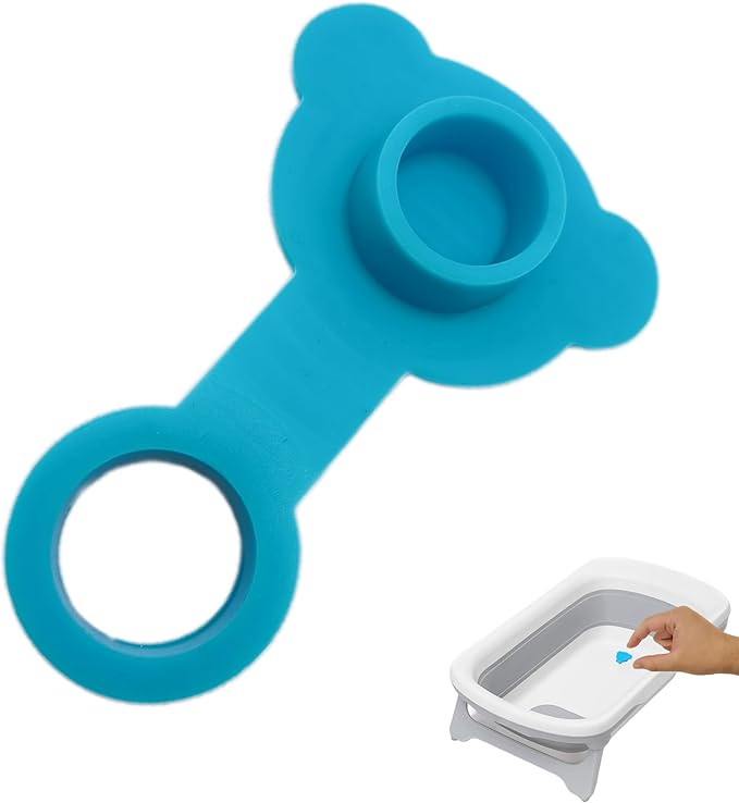 COLDDD Bathtub Stoppers, Silicone Bathtub Stopper, Fits Most Baby Bathtubs, 5 Sizes of Baby Bath tub Plugs (1.0'' I.D.)