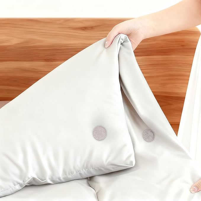 Uzpomel Duvet Cover Clips 6 Pack – Non-Slip Fasteners to Hold Comforter Inside, Secure Duvet Insert & Stop Shifting for Bedding, Quilts, Duvet Clips