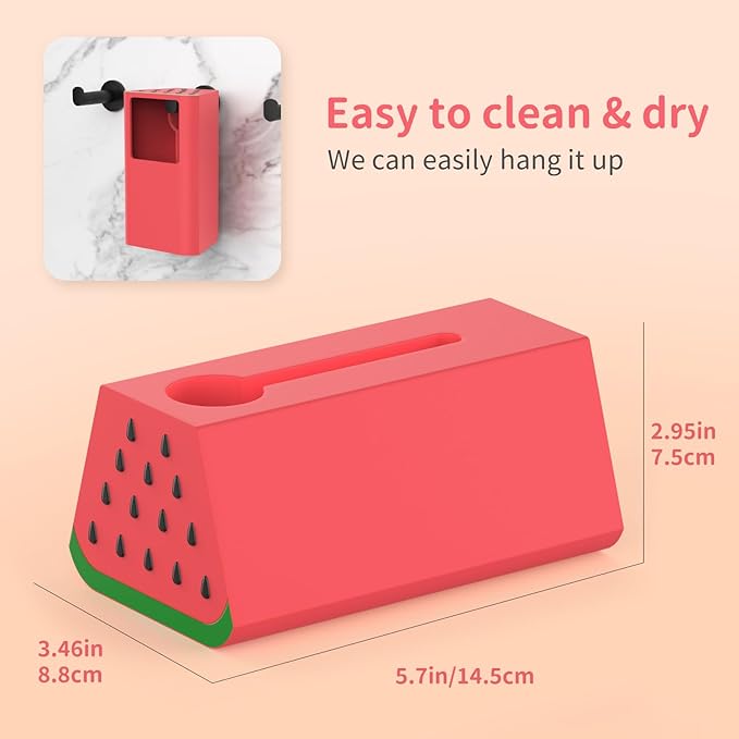 Faucet Cover Bathtub Baby Spout Cover Soft,Bath Faucet Cover for Baby's and Kid's Safety (Watermelon)