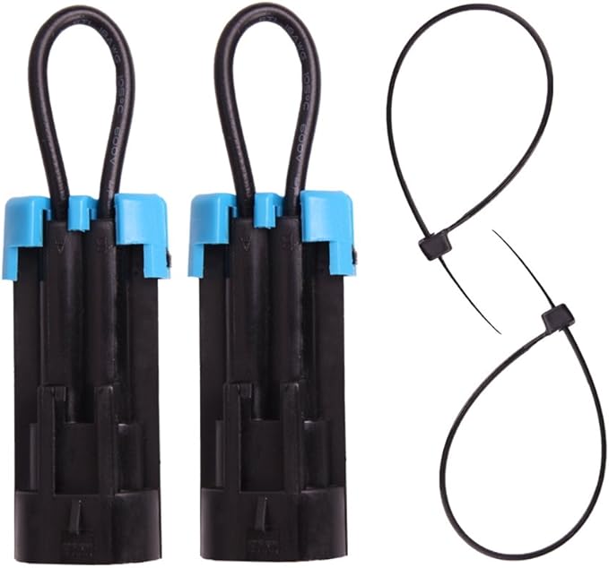 2 Pcs Polaris Seat Belt Bypass for Polaris RZR RS1 Ranger 570-1000 XP General Harness Override for Can Am Defender Commander 1000 Maverick X3 Seat Belt Connector Plug Clips