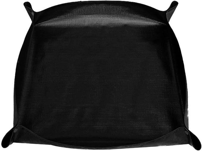 59x59 Inches Splat Mat for Under High Chair Wipeable Splash Mat for Floor Protector Corner Snap Design Versatile