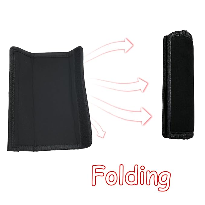 2 Pack 6.3 ×5.51in Armrest Handle Cover,Handle Sleeve Cover Replacement Pushchair Universal Handle Cover Accessory Elastic Dust Proof Protector Sleeve for Pushchair Pram(Black)