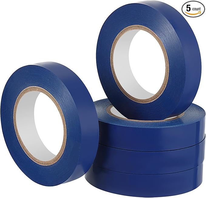 Frienda Floor Vinyl Tape 1/2inch Floor Marking Court Tape Outdoor Playing Field Marking Equipment for Social Distancing Gyms, Athletics, Equipment