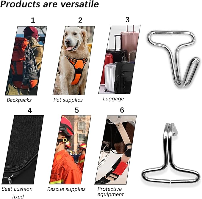 Car Seat Cover Hooks, 20PCS Metal Vehicle Headrest Cover Fixing Hanger Fastening Locking Clip, Automotive Seat Mat Cushion Fastener Hook, Universal for Truck SUV Sedan