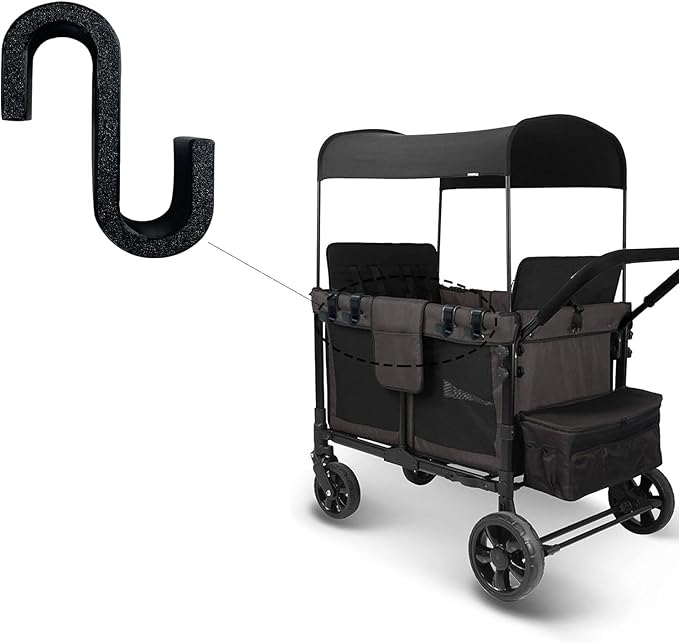 4Pcs Multipurpose Side Hook Compatible with Wonderfold Wagon Durable and Load-Bearing Hook
