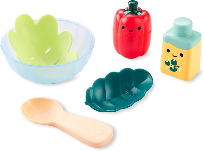Skip Hop Baby Bath Toy Tub-to-Table Café Prep & Serve Salad Set Bathtub Sensory Development Toy Age 12m+