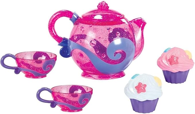 Munchkin Bath Tea and Cupcake Set Toddler Bath Toys for Kids Ages 1-3, Fun Baby Gift