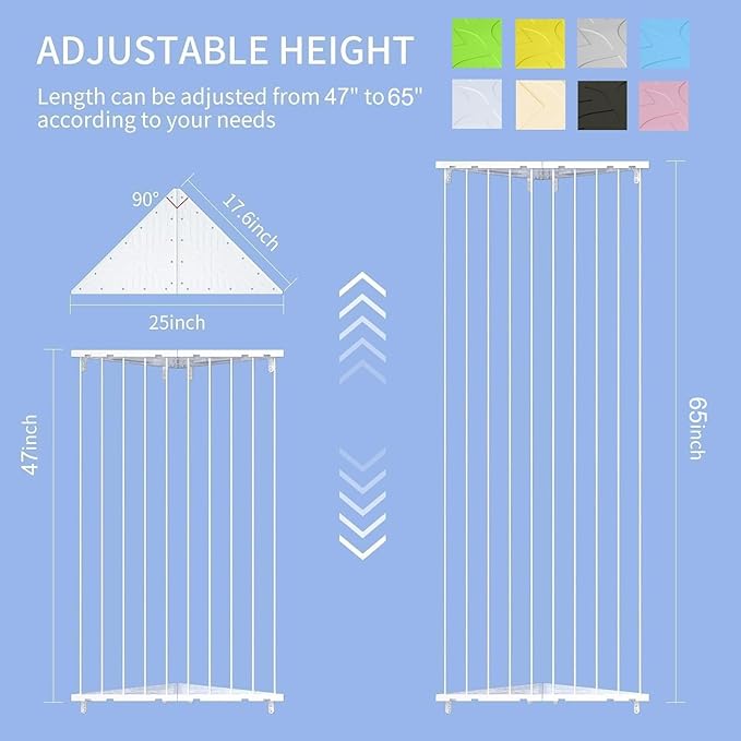 Stuffed Animal Storage Corner - Large Stuffed Animal Holder with Length Adjustable - Plush Storage Hanging Stuffed Animal Net for Wall(Green)