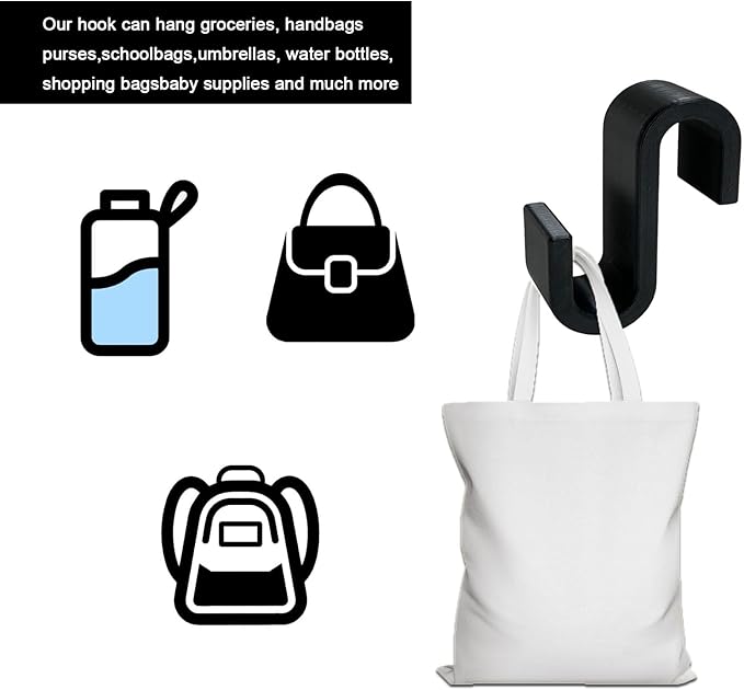 6Pcs Multipurpose Side Hook Compatible with Wonderfold Wagon Durable and Load-Bearing Hook