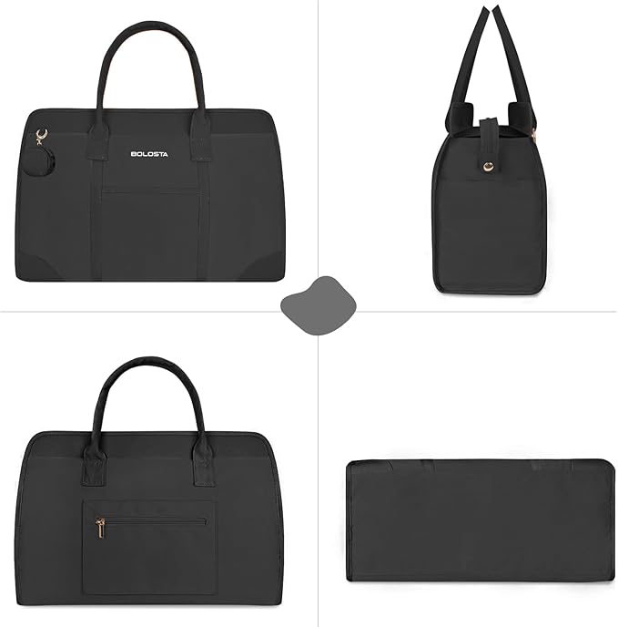 BOLOSTA Diaper Bag Tote for Women, Diaper Bag Tote with Changing Pad, Large Capacity Mommy Bag for Hospital and Weekender