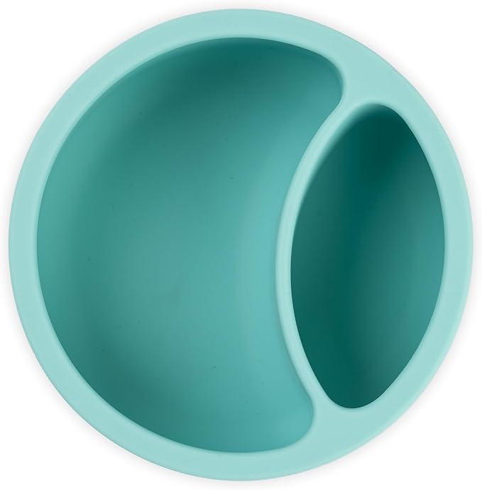 Bella Tunno Silicone Suction Bowl for Toddlers and Babies, Food Grade BPA Free Silicone, Non Slip Suction Base, Microwave & Dishwasher Safe, Ideal Baby-Led Weaning & Self Feeding Bowl, Miss Mess