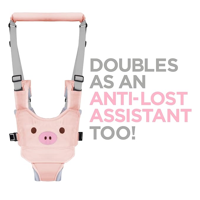 Watolt Baby Walking Harness - Handheld Kids Walker Helper - Toddler Infant Walker Harness Assistant Belt - Child Baby Walk Learning Help Support Assist Trainer Tool - for 7-24 Month Old