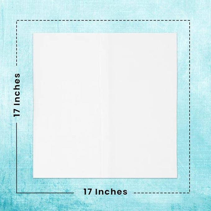 24 Pack New Lint Free Rags,100% Cotton Cloth for Cleaning, Soft Cloth Tshirt Material for Cast Iron Staining Wood, Dust Rags, Shoe Polishing, for Household, Automotive & Industrial Use 17x17