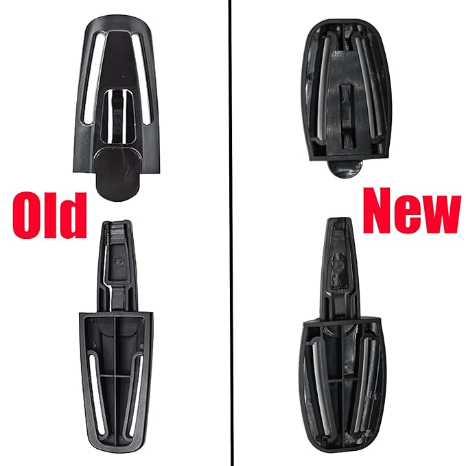 Universal Child Seat Chest Harness Clip and Baby Seat Chest Harness Clip Buckle Universal Replacement for Kids Trend Adjustable Guard(Black)