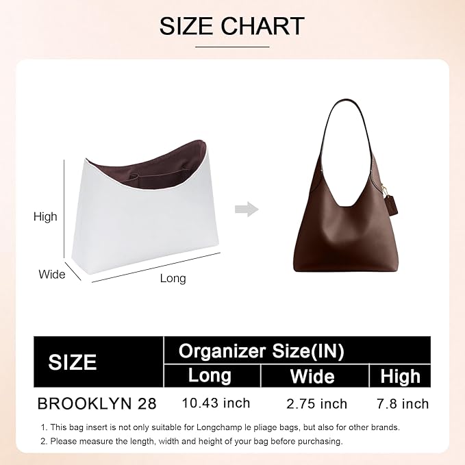 Paper Purse Organizer Inserts for brooklyn 28 Insert Keeps Tote Handbag