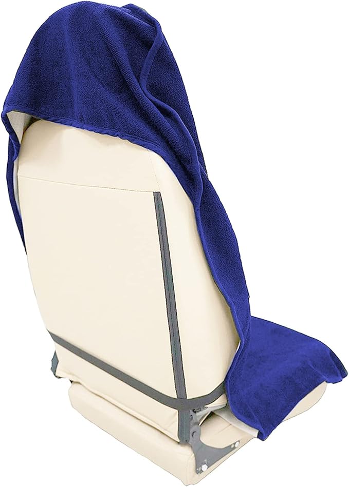 LoyaGour Car Seat Cover Protector Front Seats,for Gym Workout,Running,Swimming,Beach and Hiking,Waterproof Sweat Towel Bucket Seat Covers for Cars SUV Trucks (Blue, 1Pcs)
