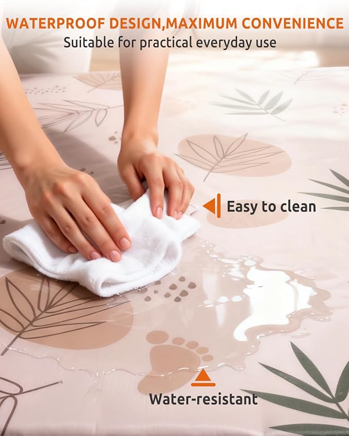 74x50 Playpen Mat Foam Thick, 1 inch Thicker & Waterproof Baby Play Mat for Kids Toddlers Infants Floor Crawling, 1" Cushioning Padded Large Playmat for Indoor Outdoor, Gift for Boys Girls, Boho
