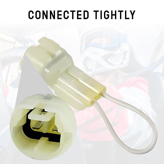 Seat Belt Bypass for Honda Pioneer 700 1000, UTV Harness Override Seat Bypass Switch Connector Jumper Plug for Honda Pioneer 700-2 700-4 1000-3 1000-5 2017-2025 Accessories (2PCS)