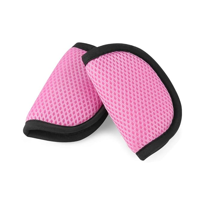 Accmor Car Seat Straps Shoulder Pads for Baby Kids, Soft Car Seat Strap Covers, Seat Belt Covers for Car Seats, Pushchair, Stroller