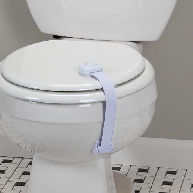 Safety 1st Room Solutions: No-Tools Baby Proof Bathroom Safety Kit - Includes Locks for Toilet