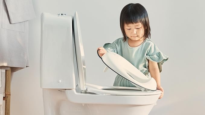 BABYBJORN Toilet Trainer - White/Black, 11.5x14x3.5 Inch (Pack of 6)