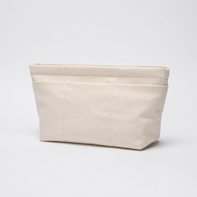 YONBEN Tote Purse Insert Handbag Organizer Shaper Handbag Liner Bag in Bag Divider Organizer Insert (L-With Zipper)