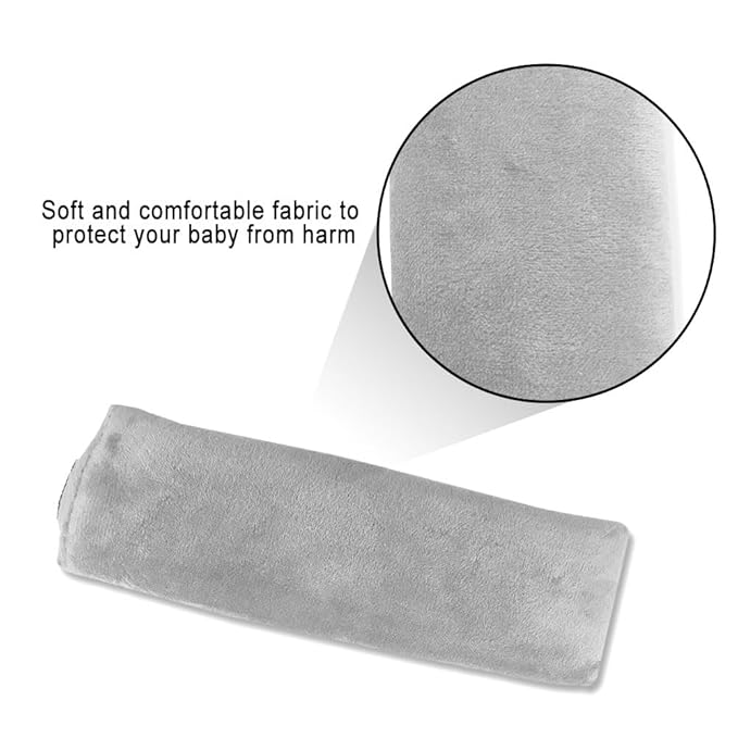 High Chair Straps, Universal Baby Safety Strap, Highchair Harness for Infant&Toddler's（Grey and Black）
