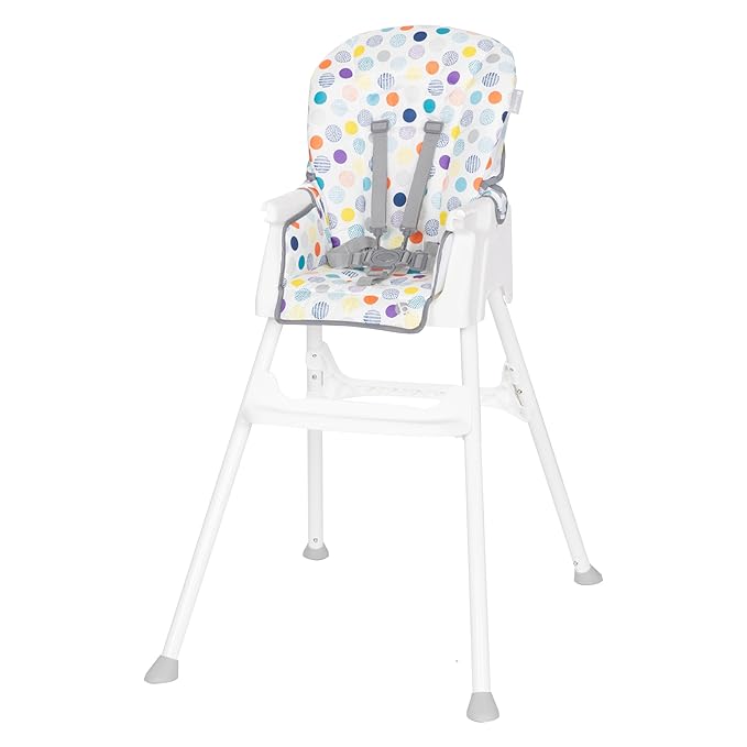 Baby Trend Adapt Plus 6-in-1 EZ Clean High Chair to Toddler Chair, Orbits White