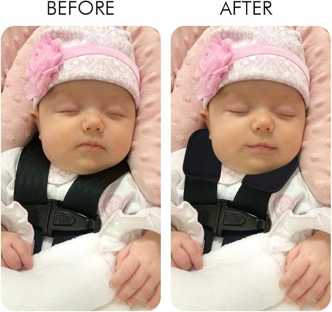 Accmor Car Seat Strap Covers for Baby Kids, Car Seat Strap Covers Shoulder Pads, Soft Seat Belt Covers for All Car Seats, Pushchair, Stroller