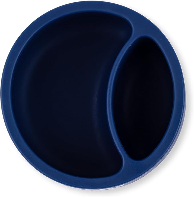 Bella Tunno Silicone Suction Bowl for Toddlers and Babies, Food Grade BPA Free Silicone, Non Slip Suction Base, Microwave & Dishwasher Safe, Ideal Baby-Led Weaning & Self Feeding Bowl, Miss Mess
