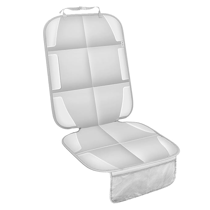 Meolsaek Car Seat Protector, Durable Car Seat Protector for Child, Waterproof Thick Pad Car Seat Cover for Back Seat Protecor (No Imprints)