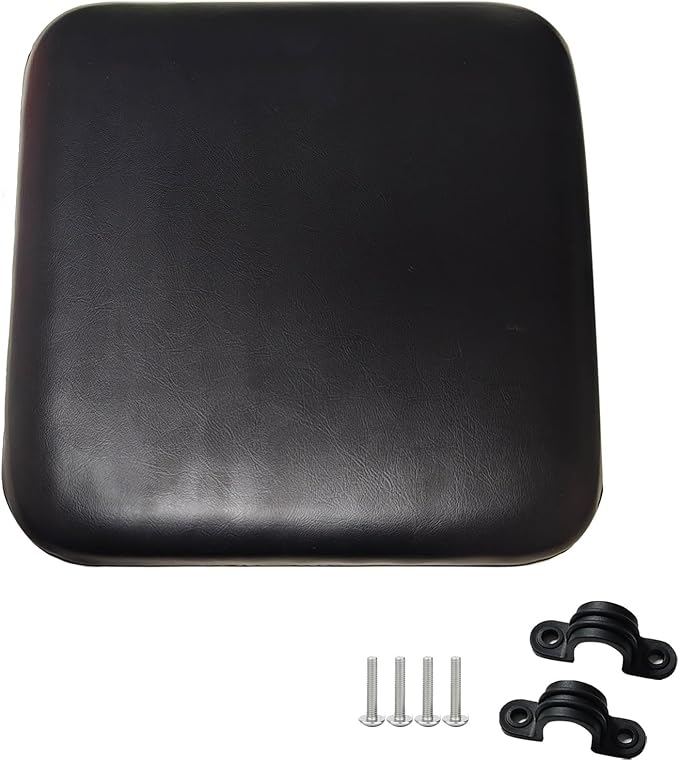 HMZ Rollator seat Cushion,Replacement seat for rollator Walker 12"x12",Rolling Walkers Replacement Parts.(1Ea Black)