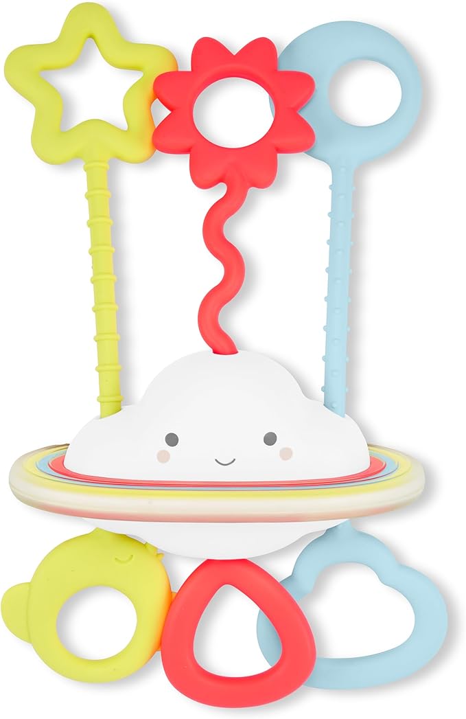 Skip Hop Baby Sensory Toy Pull & Play Silver Lining Cloud Age 6m+