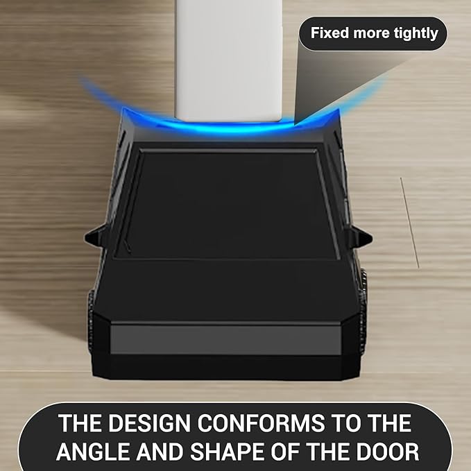 Funny Tesla Cybertruck Door Stoppers for Bottom of Door, Anti-Slip Rubber Heavy Duty Door Stop Wedge, Large Doorstop 2 inches High Gate Holder Suits Any Floor＆ As a Gifts