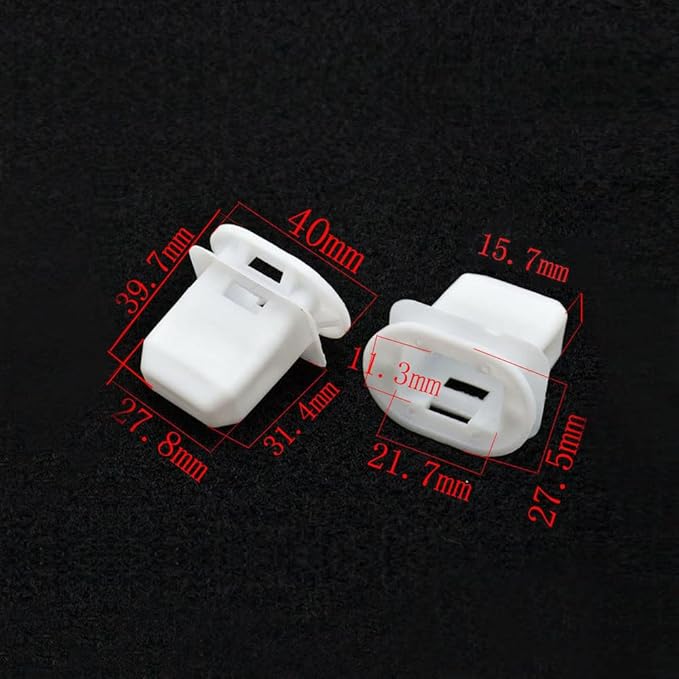 4 Pack Rear Seat Card Buckle Clamp Cushion Clips Universal Vehicle Back Seats Fixed Clasp Car Auto Cushion Pad Fastener for Audi A3 A4 A6 Q3 Q5 Volkswagen Buick Chevrolet Toyota