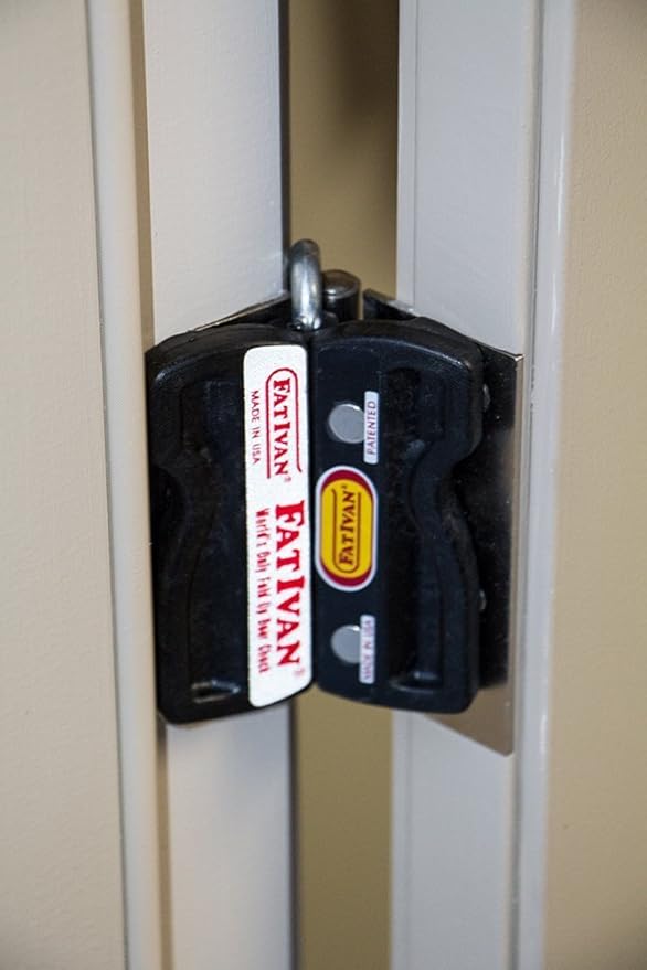 The Original Fat Ivan Fold Up Doorstop Wedge with Magnet - for Moving Office Home or School - Great for Police, Admin, Firefighters and Any time You Need a Door to Stay Open