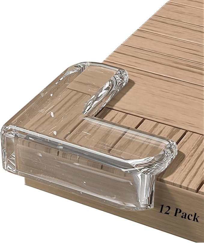 12 Pack Corner Protector for Baby, Clear Corner Protectors, Table Corner Covers Baby Safety, Furniture Corner Guard & Edge Safety Bumpers to Cover Sharp Furniture & Table Edges