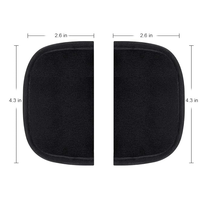 Accmor Car Seat Strap Pads for Baby Kids Toddler, Soft Car Seat Strap Covers Shoulder Pads for All Baby Car Seats, Stroller, Pushchair, High Chair