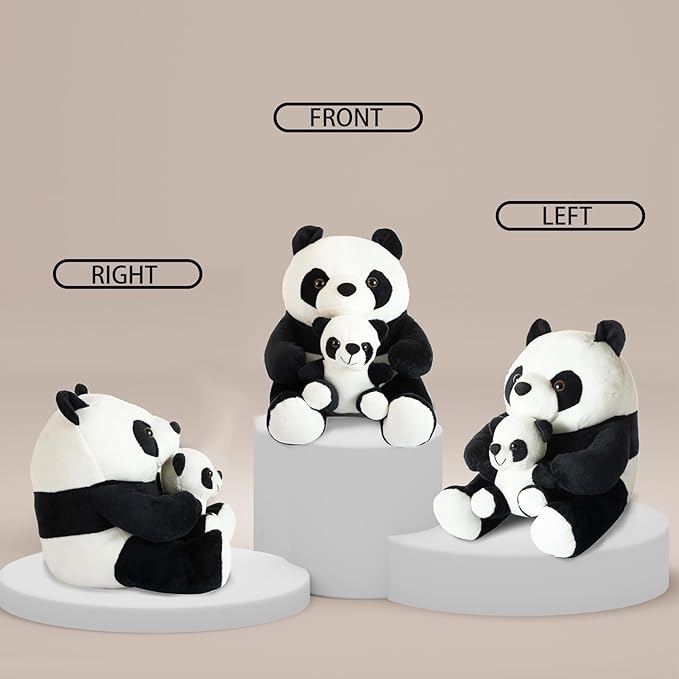 Marwood Cute Door Stopper Decorative Door Stops for Home and Office, Panda Weighted Interior Doorstop Fabric Stuffed Animal Door Stopper Floor Decorative