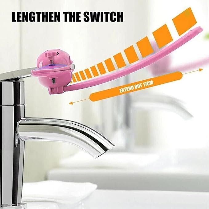 Haofy Faucet Extender Sink Handle Extender Faucet Extension Attachment for Toddlers Kids Babies