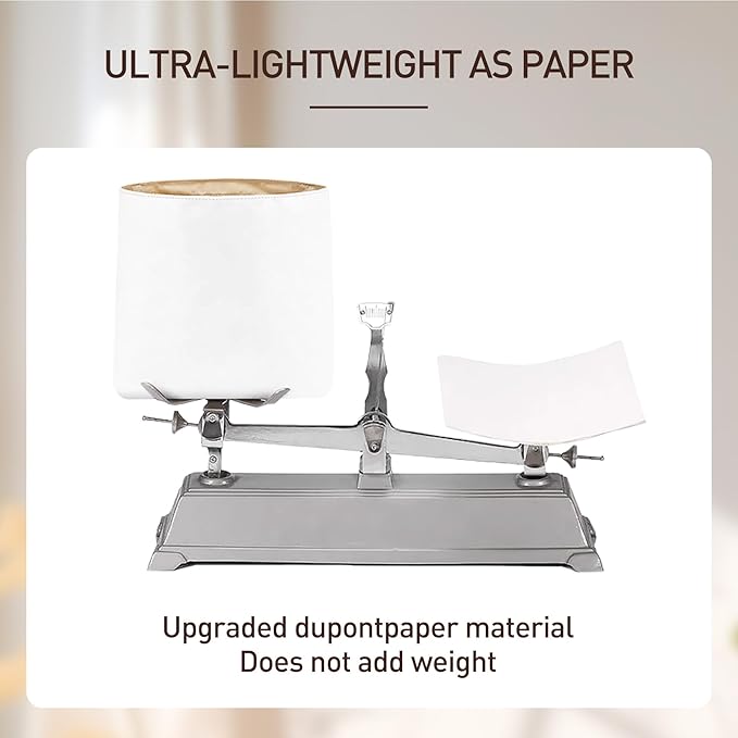Doxo Upgraded Backpack Organzier, Backpack Organzier Insert Compatible with Long Champ le pliage and More, Lighweight Waterproof DuponPaper Organizer for le pliage Backpacks(White)