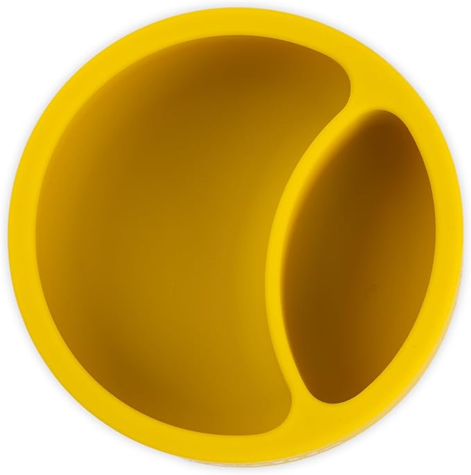 Bella Tunno Silicone Suction Bowl for Toddlers and Babies, Food Grade BPA Free Silicone, Non Slip Suction Base, Microwave & Dishwasher Safe, Ideal Baby-Led Weaning & Self Feeding Bowl, Miss Mess