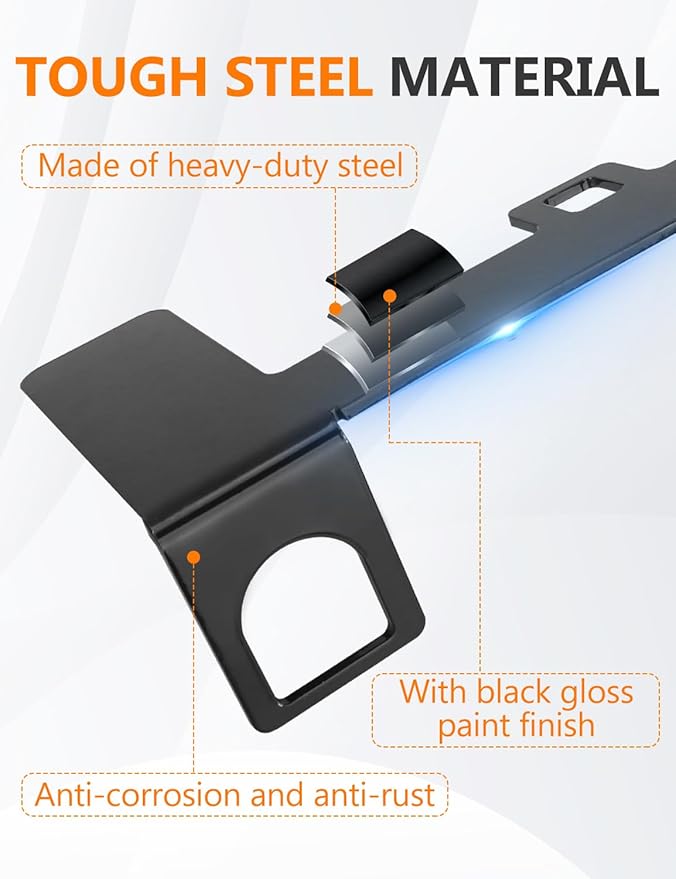Child Seat Anchor ISOFIX Bracket Universal Car Child Seat Latch Restraint Anchor Mounting Kit Steel Latch Interface Mount for ISOFIX Belt Connector Fit Most Off-Road Vehicles