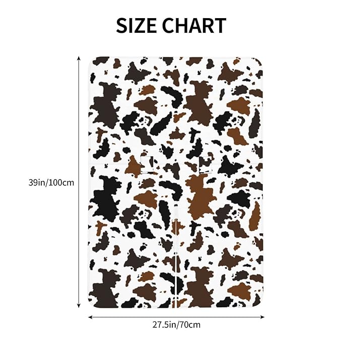 Cow Print Car Seat Cover Baby Stuff Western Infant Carseat Covers Baby Girl Highland Car Seat Canopy Boy Winter Multi Use Nursing Cover for Newborn Carseat Canopy Nursing Covers Newborn Shower Gift