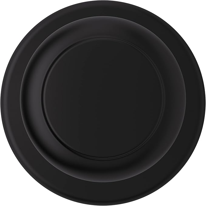 Kwikset 94880-615 Cove Door Knob, Dummy, Matte Black (Pack of 2)