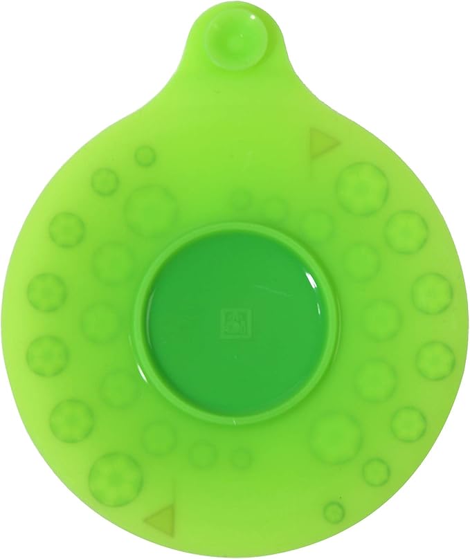 WSZCML Bathtub Drain Stopper, Silicone Tub Stopper Plug, Universal Bath Drain Cover, Kids Tots Babies Gift (Green Football)