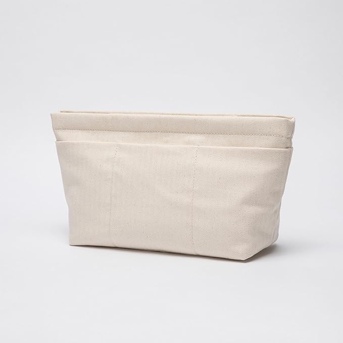 YONBEN Tote Purse Insert Handbag Organizer Shaper Handbag Liner Bag in Bag Divider Organizer Insert (M-With Zipper)