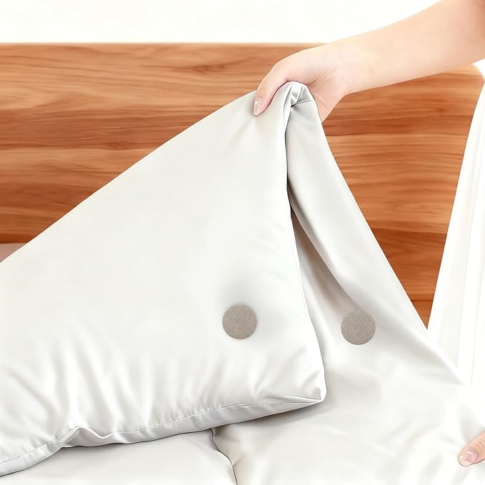 Uzpomel Duvet Cover Clips 6 Pack – Non-Slip Fasteners to Hold Comforter Inside, Secure Duvet Insert & Stop Shifting for Bedding, Quilts, Duvet Clips