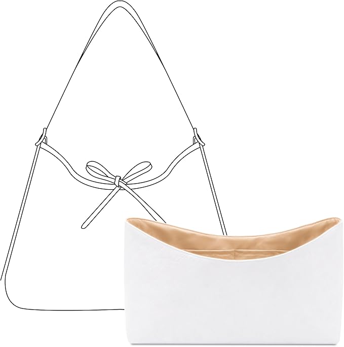 Tote Bag Organizer Insert for LV Carryall PM Handbag,Custom Fit Inside Premium Vanile Lightweight WaterResistant Purse Insert with Cup Holder Accessories